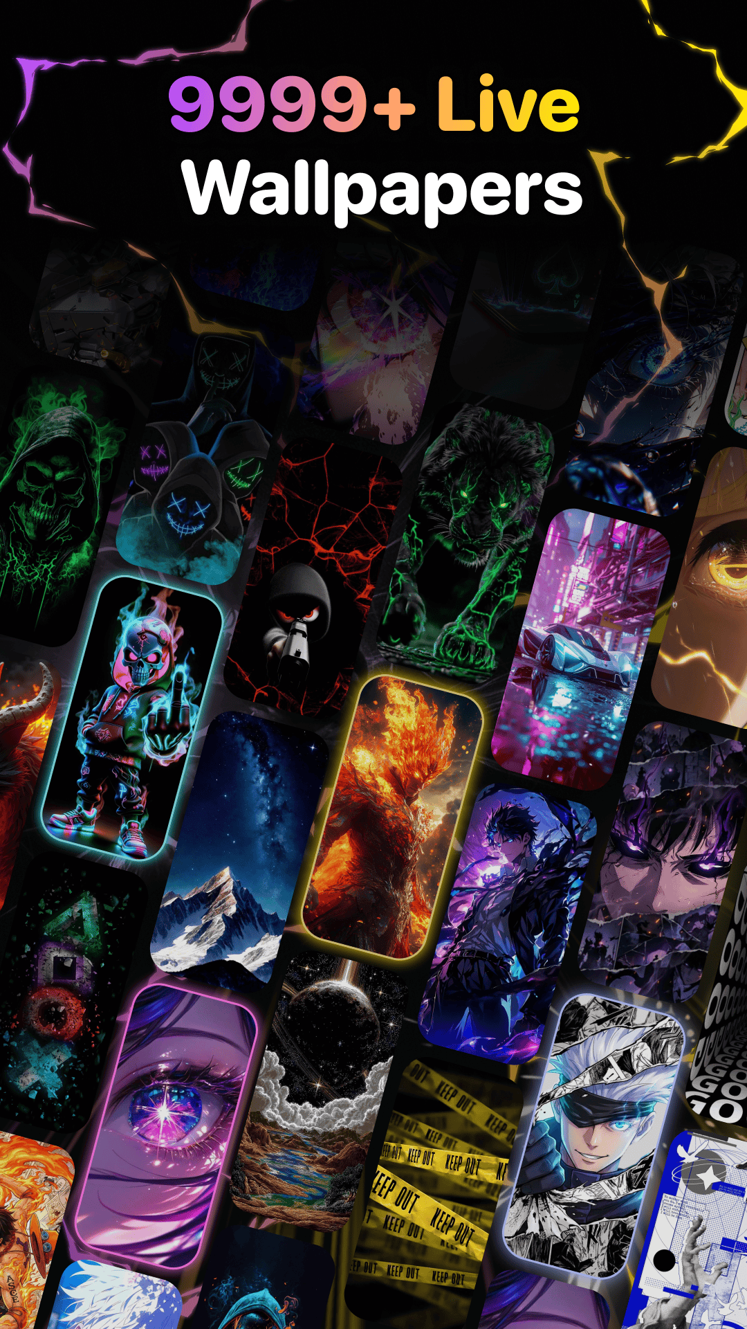 9999 plus live wallpapers gallery preview